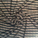 Artistic Arabic calligraphy canvas designed for Dubai aesthetics.
