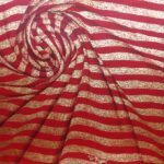 Red gold Arabic calligraphy Dubai - Luxury fabric fold Islamic art by AlFirdous with copperplate services UAE