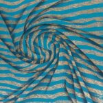Blue and gold Arabic calligraphy painting Dubai - Luxury Quranic wall art on canvas by AlFirdous UAE