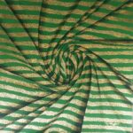 Green gold spiral Arabic calligraphy Dubai - Luxury Islamic wall art by AlFirdous contemporary Quranic painting UAE